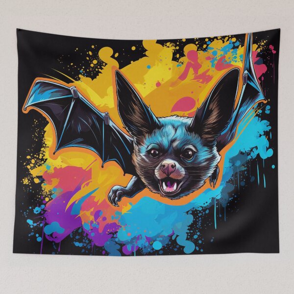 Item preview, Bat Pop Art 1 designed and sold by AstroRisq.