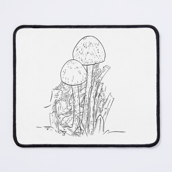 Item preview, Mushrooms of the Mid-West: (Line Art Only) Mower’s Mushroom designed and sold by Cherie Brunetti.