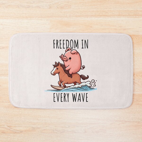 Item preview, Wave Rider Pig designed and sold by LemuellTrends.