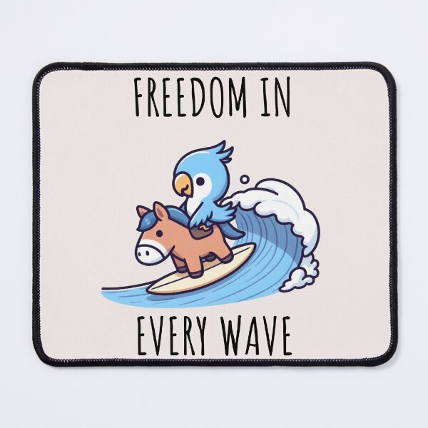 Item preview, Wave Rider Parrot designed and sold by LemuellTrends.