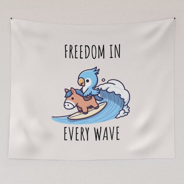 Item preview, Wave Rider Parrot designed and sold by LemuellTrends.
