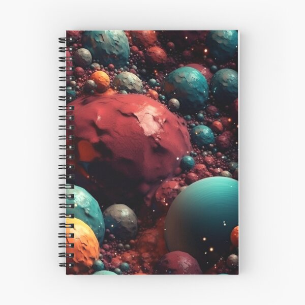 Item preview, Planet and Star Cluster Pattern Space Theme designed and sold by mondmakes.