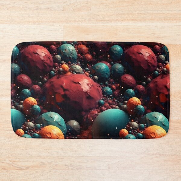 Item preview, Planet and Star Cluster Pattern Space Theme designed and sold by mondmakes.