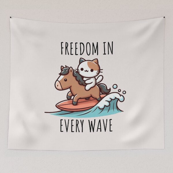Item preview, Wave Rider Cat designed and sold by LemuellTrends.