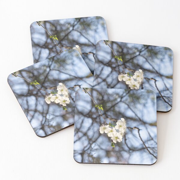 Item preview, Delicate White Blossoms Sprig and a Fine Mesh of Branches designed and sold by Georgia Mizuleva.