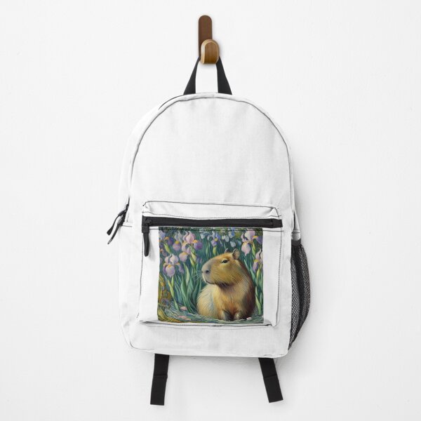 Item preview, Capybara ft. Van Gogh-Irises1 designed and sold by Capybara Art Lover.