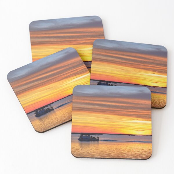 Item preview, Boat and the Ria Formosa Sunset designed and sold by AngeloDeVal.