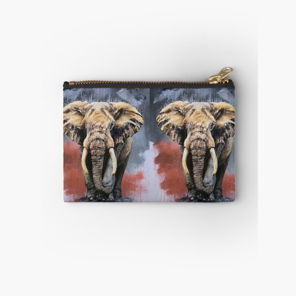 Artikelvorschau, Elefantenporträt. Impasto-Stil entworfen und verkauft von ElephantVibes.