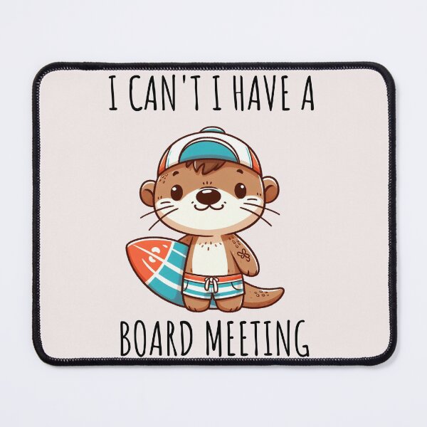 Item preview, Surf Board Otter designed and sold by LemuellTrends.