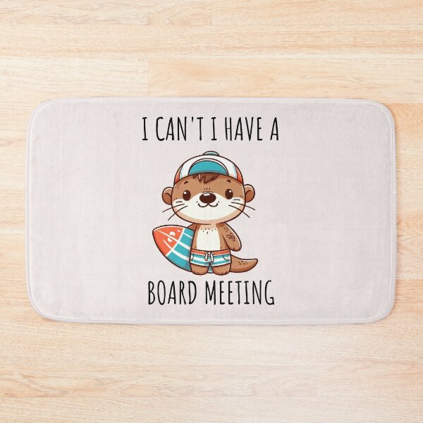 Item preview, Surf Board Otter designed and sold by LemuellTrends.