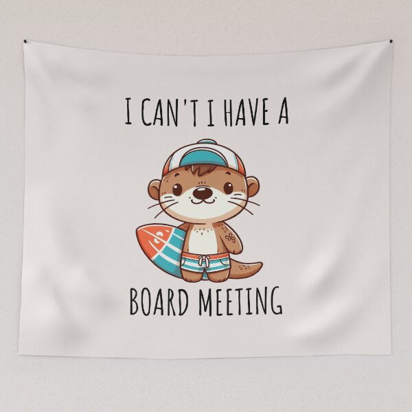 Item preview, Surf Board Otter designed and sold by LemuellTrends.