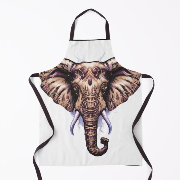 Item preview, Elephant Portrait. celestial elephant, magical elephant designed and sold by ElephantVibes.