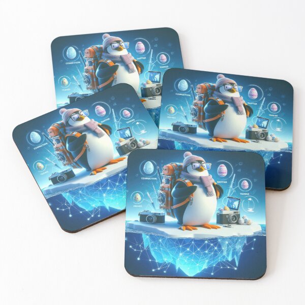 Item preview, Easter Funny animals Penguin with the Internet designed and sold by Expressions-Sel.