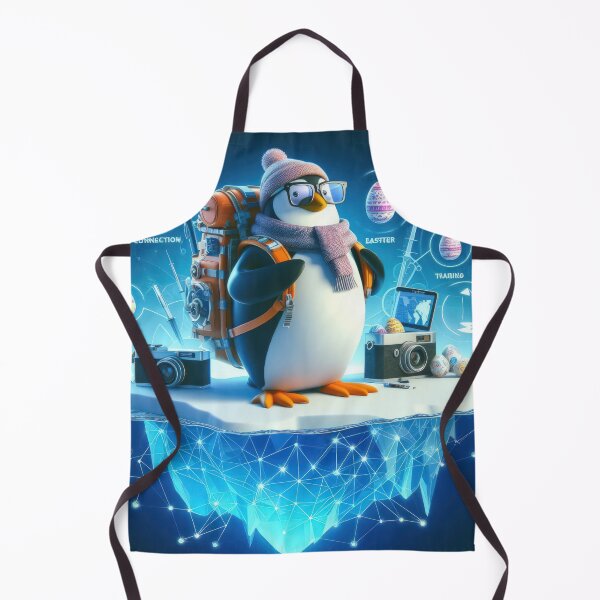 Item preview, Easter Funny animals Penguin with the Internet designed and sold by Expressions-Sel.
