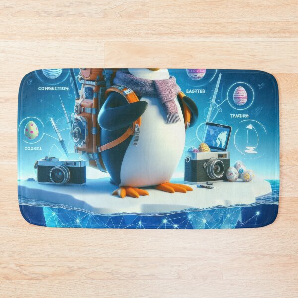 Item preview, Easter Funny animals Penguin with the Internet designed and sold by Expressions-Sel.