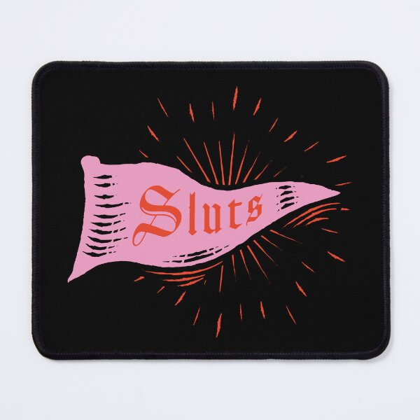 Item preview, Sluts Pennant designed and sold by Yue Miko.
