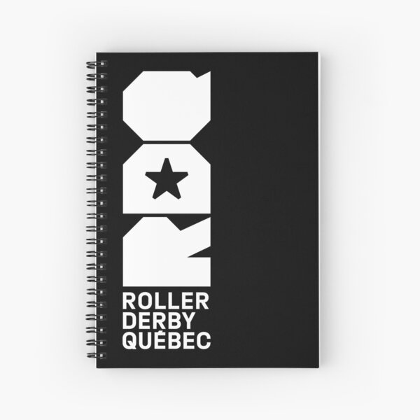 Item preview, Vertical RDQ logo (white) - Roller Derby Quebec designed and sold by RollerDerbyQc.