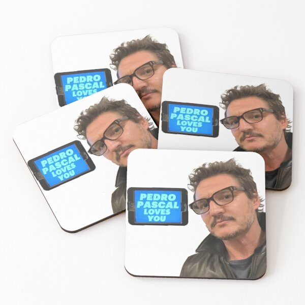 Item preview, PEDRO PASCAL LOVES YOU STICKER designed and sold by lessadesign.
