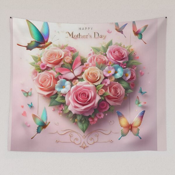Item preview, Propose Mother's Day 2024: 3D Heart of Roses designed and sold by sofia1971.