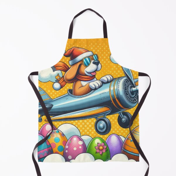 Item preview, Easter Funny animals Dog with airplane designed and sold by Expressions-Sel.