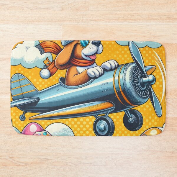 Item preview, Easter Funny animals Dog with airplane designed and sold by Expressions-Sel.