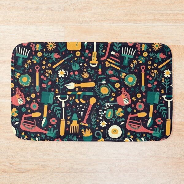 Item preview, Cool Garden Aesthetic Pattern Design designed and sold by mondmakes.