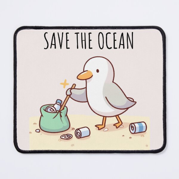 Item preview, Ocean Conservation Duck designed and sold by LemuellTrends.