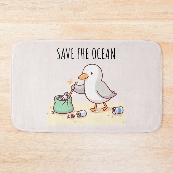 Item preview, Ocean Conservation Duck designed and sold by LemuellTrends.