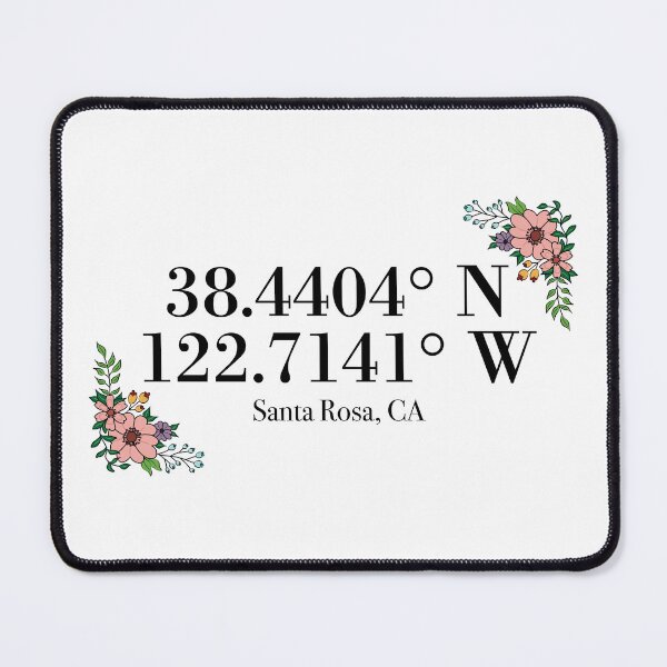 Item preview, Santa Rosa, CA Coordinates designed and sold by mynameisliana.