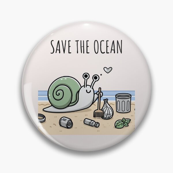 Item preview, Ocean Conservation Snail designed and sold by LemuellTrends.