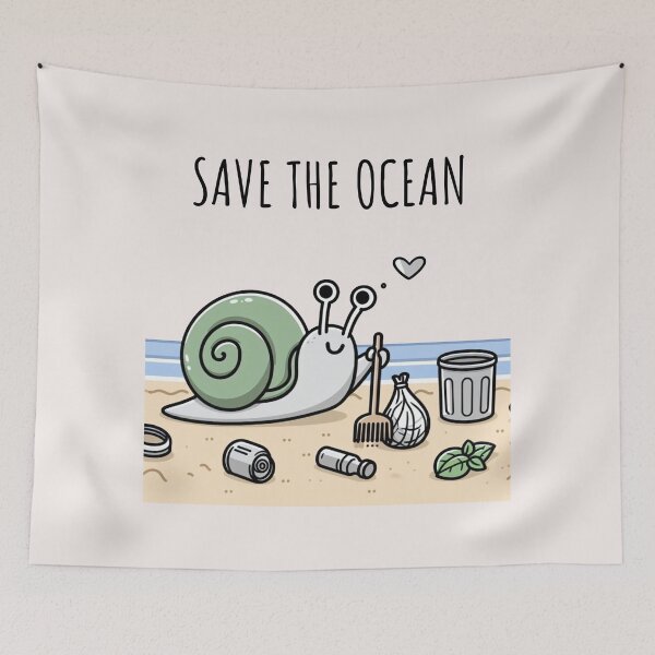 Item preview, Ocean Conservation Snail designed and sold by LemuellTrends.