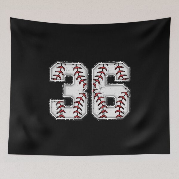 Item preview, baseball number 36 designed and sold by creativechaster.