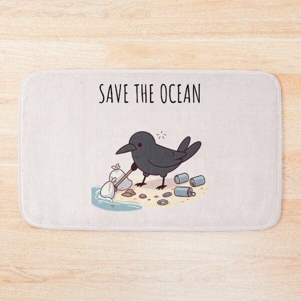Item preview, Ocean Conservation Crow designed and sold by LemuellTrends.