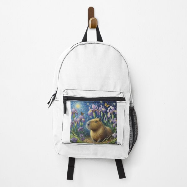 Item preview, Capybara ft. Van Gogh-Irises7 designed and sold by Capybara Art Lover.