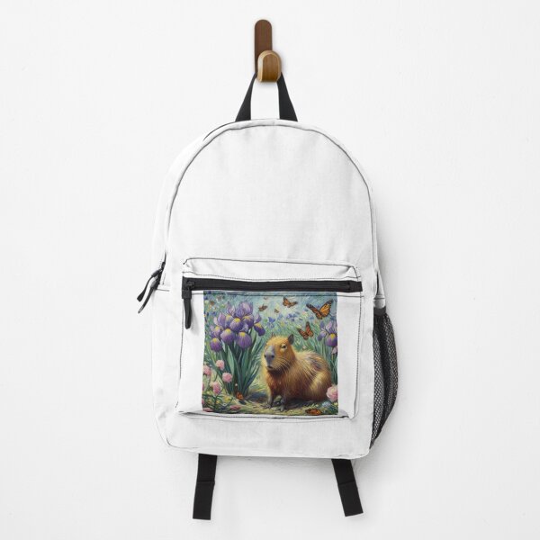 Item preview, Capybara ft. Van Gogh-Irises9 designed and sold by Capybara Art Lover.