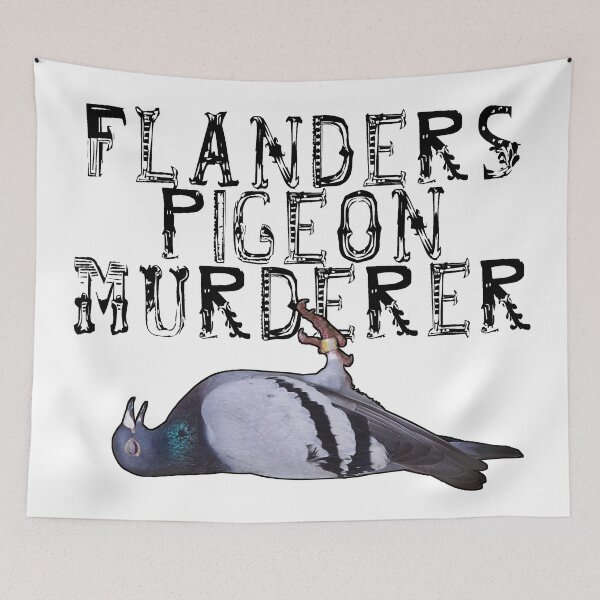 Item preview, Flanders Pigeon Murderer ver.3 designed and sold by loganferret.