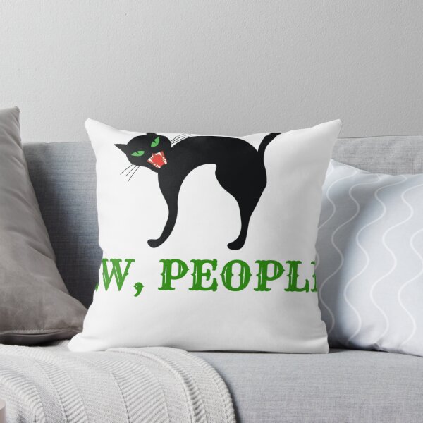 Item preview, Sarcastic Ew, People Hissing Black Cat    designed and sold by jbthgwctm.