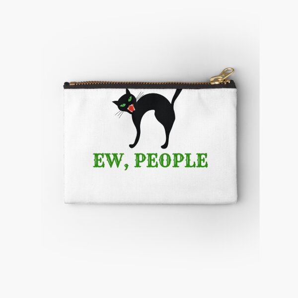 Item preview, Sarcastic Ew, People Hissing Black Cat    designed and sold by jbthgwctm.
