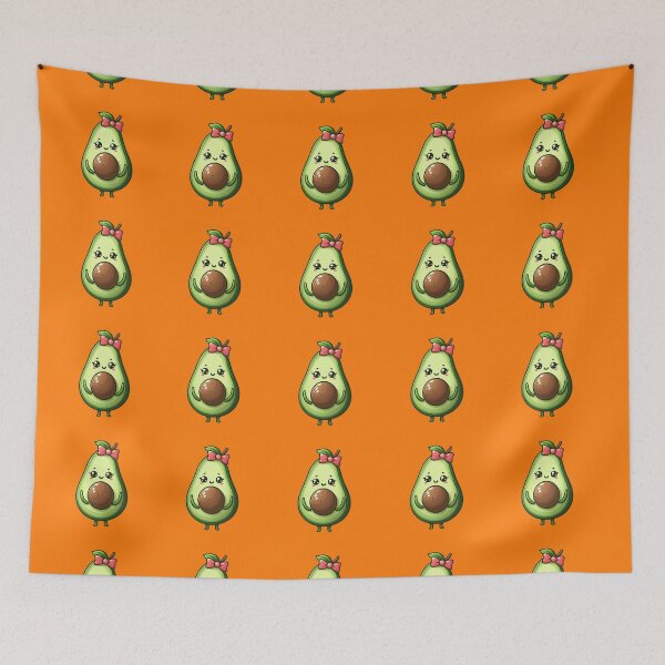 Item preview, Cute avocado mom cartoon designed and sold by ArtandSmile.