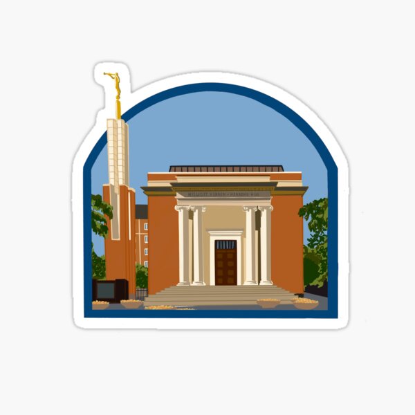 Copenhagen, Denmark LDS Temple Sticker