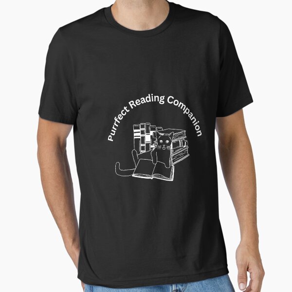 Item preview, Purrfect Reading Companion Cat Lover and Book Lover  designed and sold by CAWeeksDesigns.