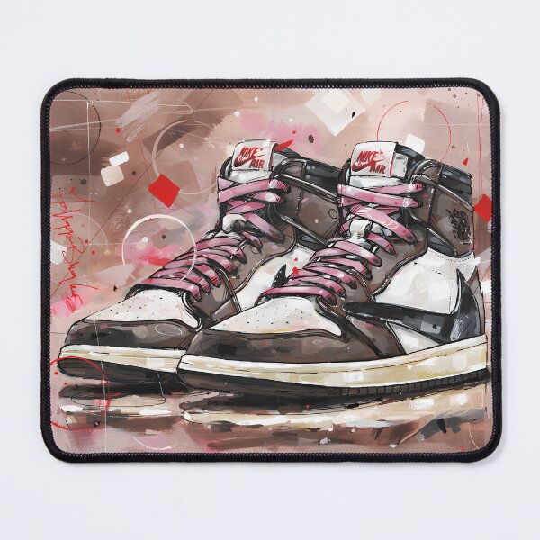 Item preview, Retro Travisscott Sneaker Pink Laces designed and sold by PeetuKangaskort.