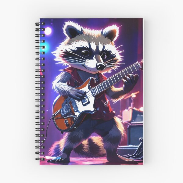 Item preview, Copy of Raccoon rock bassist designed and sold by Artbellachi.