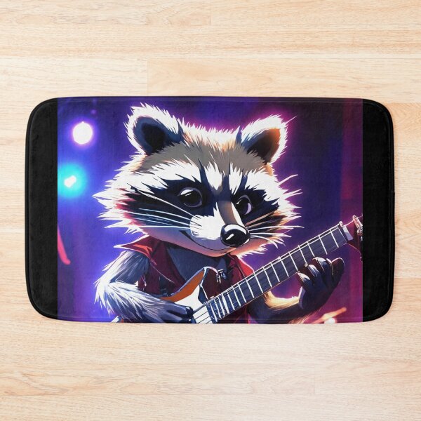 Item preview, Copy of Raccoon rock bassist designed and sold by Artbellachi.