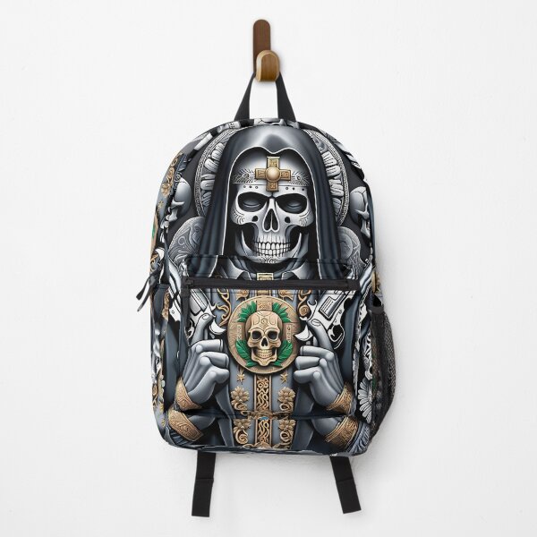 Item preview, Rebel Skull with Golden Cross and Guns designed and sold by BAIN012.