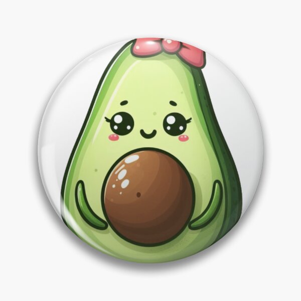 Artikelvorschau, Entzückende Avocado-Mama, Cartoon. entworfen und verkauft von ArtandSmile.