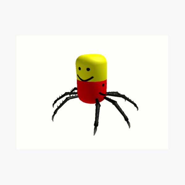 Despacito Spider Art Print By Arceusgaming Redbubble - despacito spider roblox figure