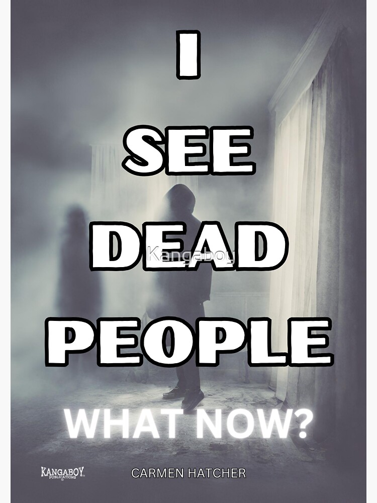 Thumbnail 3 of 3, Sticker, Fun Fake Book Cover, I See Dead People designed and sold by Kangaboy.