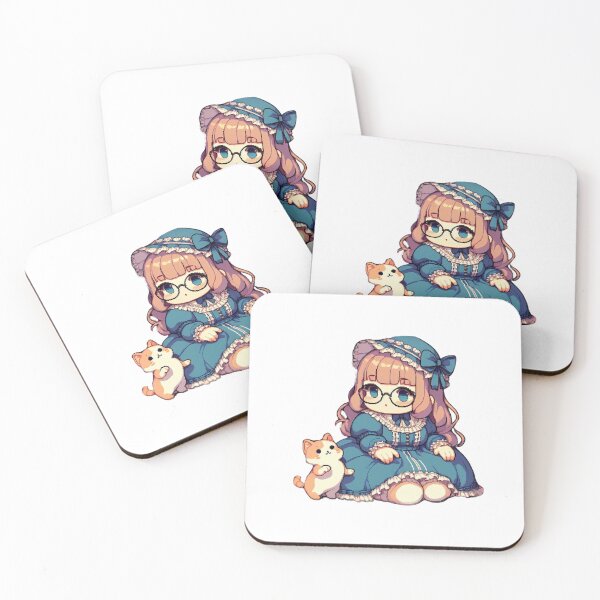 Item preview, A chubby lady and her cat designed and sold by RixxysArtstuff.