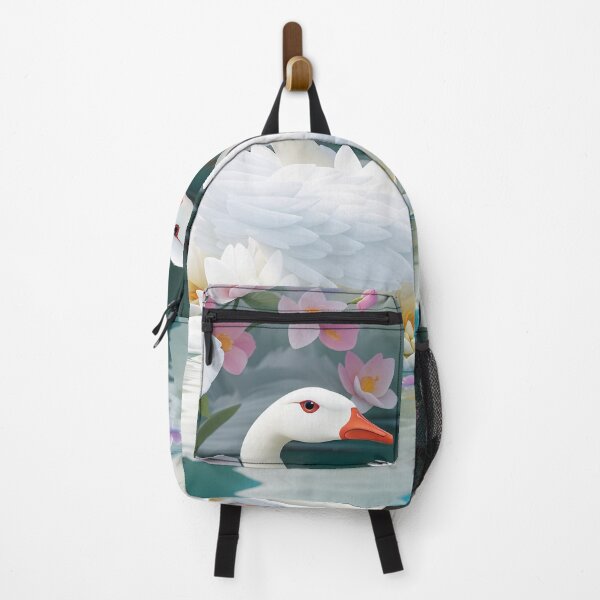 Item preview, The swan with flower on lake. designed and sold by PatDoArt.